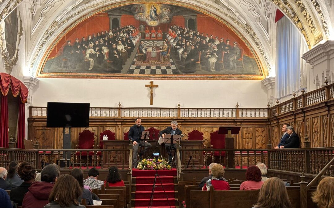 La Cátedra Fernando Rielo ofrece el recital musicalizado ‘Dolor entre cristales’